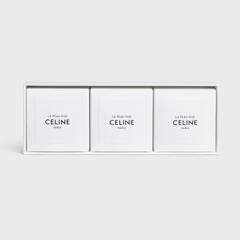 CELINE PERFUMED SOAPS SET LA PEAU NUE 