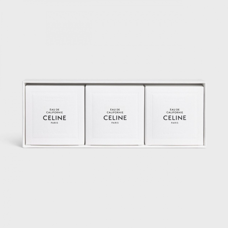Celine PERFUMED SOAPS SET EAU DE CALIFORNIE 
