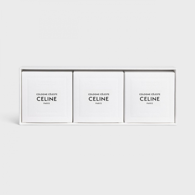 Celine PERFUMED SOAPS SET COLOGNE CÉLESTE 